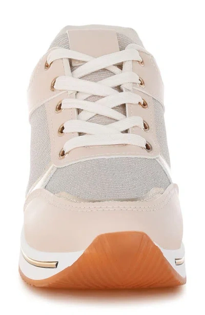 London Rag Vespera Wedge Sneaker In Multi
