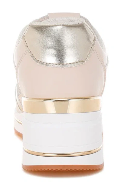 London Rag Vespera Wedge Sneaker In Multi