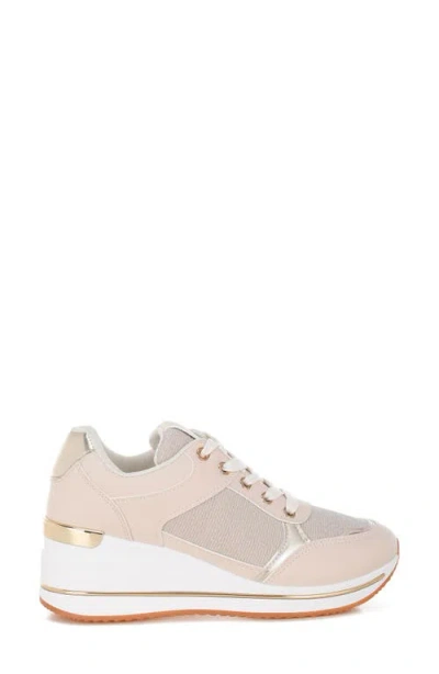 London Rag Vespera Wedge Sneaker In Multi