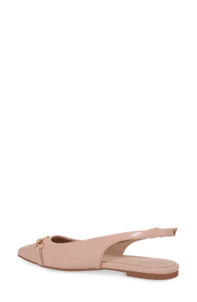 Berness Bit Slingback Flat In Pink