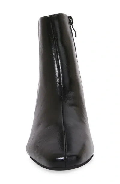 Berness Crinkle Textured Bootie In Black