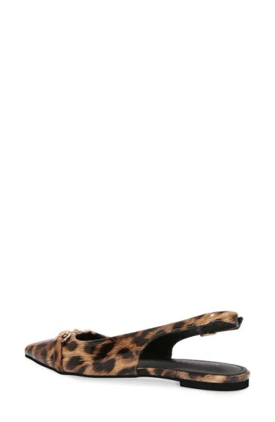 Berness Bit Slingback Flat In Brown
