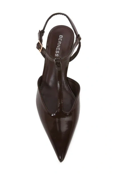 Berness T-strap Kitten Heel Pump In Black