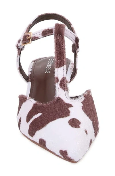Berness T-strap Kitten Heel Pump In Multi