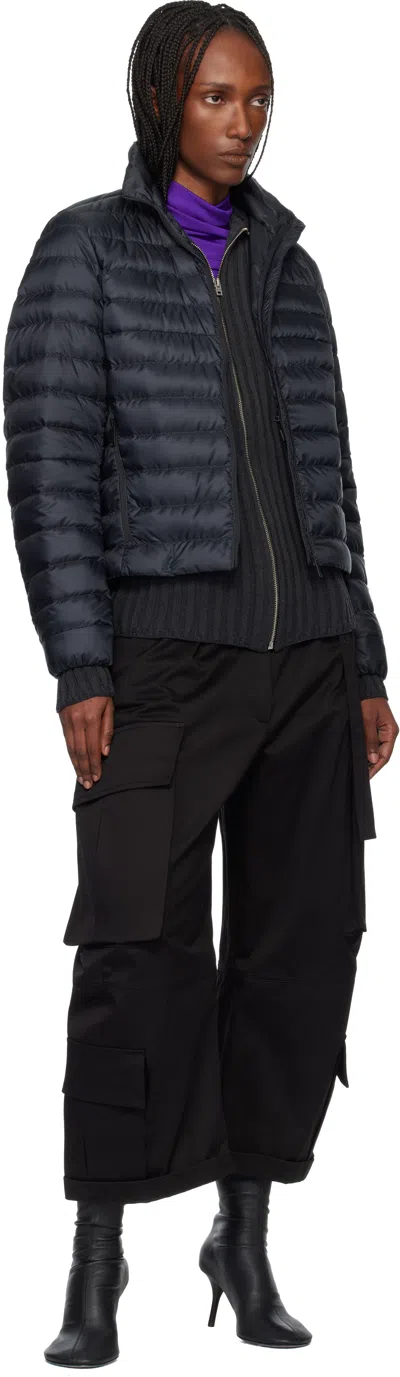 Canada Goose Black Aethera Down Jacket In Black
