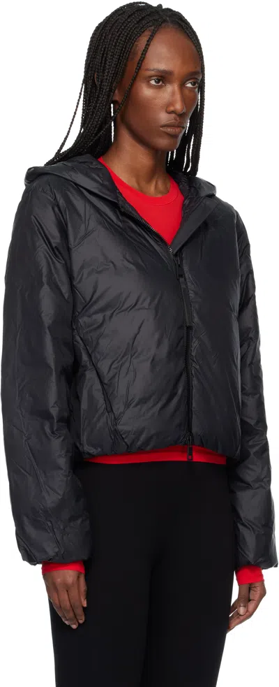 Canada Goose Black Elba Down Jacket In Black