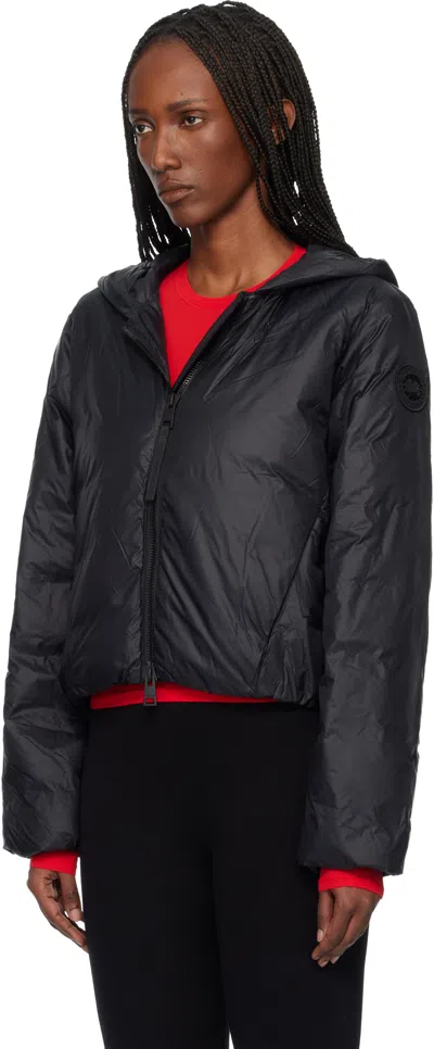 Canada Goose Black Elba Down Jacket In Black