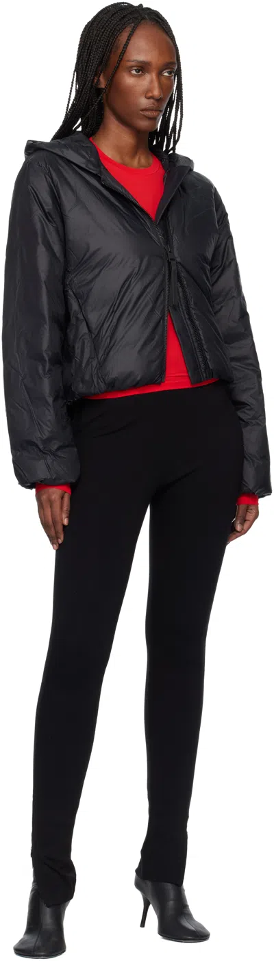 Canada Goose Black Elba Down Jacket In Black