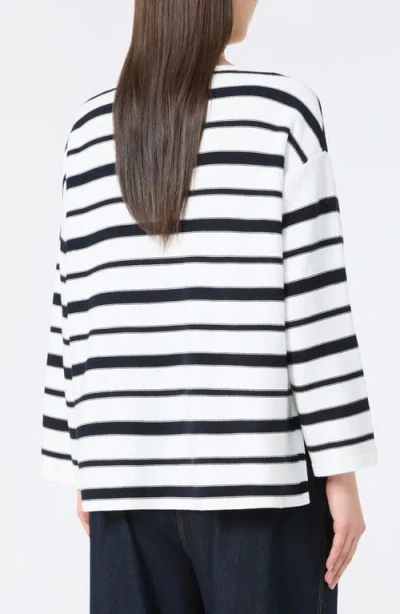 Mm By Max Mara Locusta Stripe Sweater In Multi
