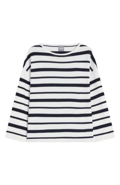 Mm By Max Mara Locusta Stripe Sweater In Multi