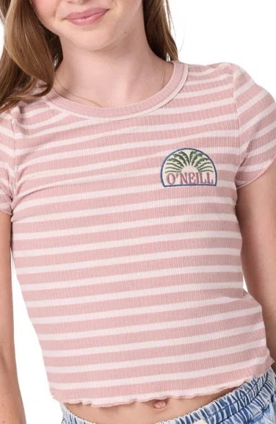 O'neill Kids' Merrit Stripe T-shirt In Multi