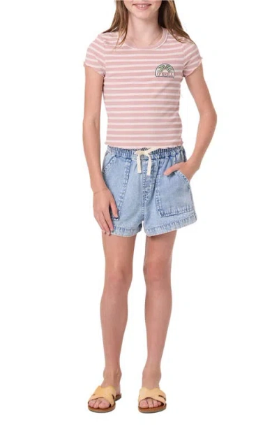 O'neill Kids' Merrit Stripe T-shirt In Multi