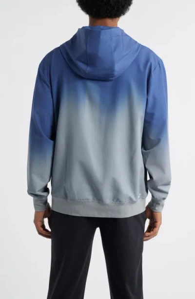 Santo Studio Tempo Tech Zip Jacket In Blue
