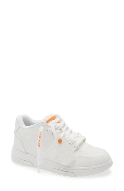 Off-white Out Of Office Molded Sneakers Orange In White