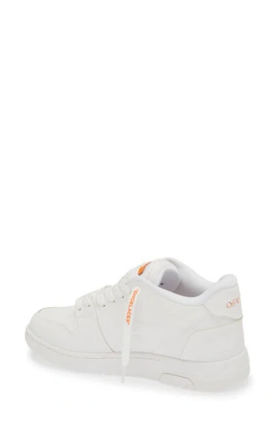 Off-white Out Of Office Molded Sneakers Orange In White