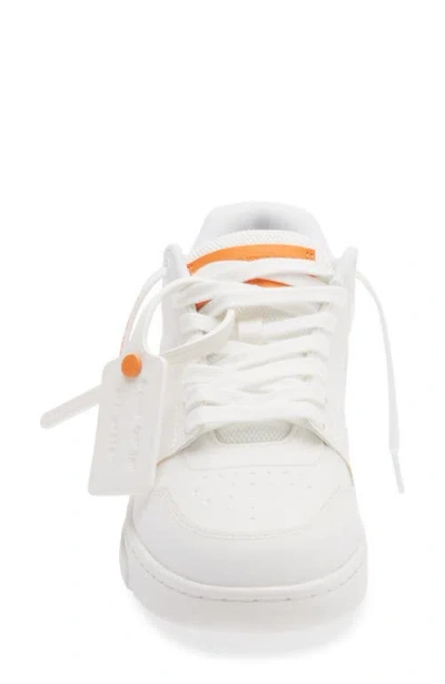 Off-white Out Of Office Molded Sneakers Orange In White