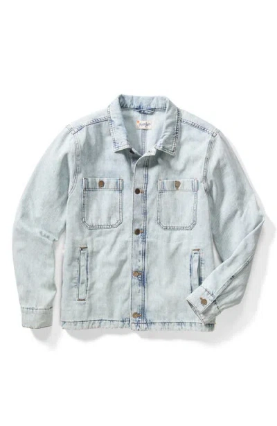 Marine Layer Patrick Denim Jacket In Blue
