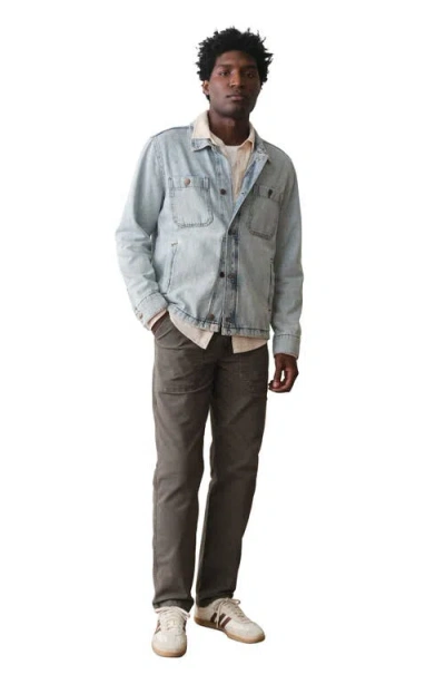 Marine Layer Patrick Denim Jacket In Blue