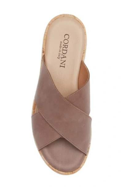 Cordani Kali Platform Slide Sandal In Multi