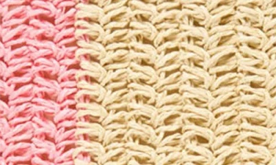 Dolce Vita Astra Raffia Clutch In Multi