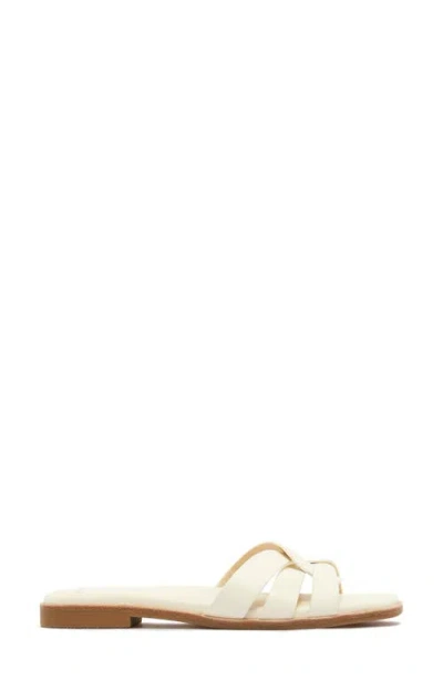Frankie4 Jac Slide Sandal In Neutral