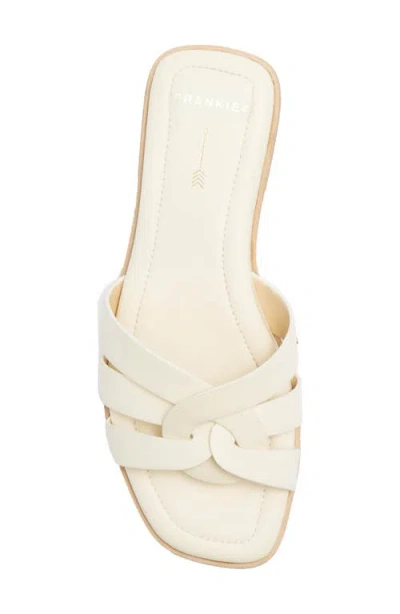 Frankie4 Jac Slide Sandal In Neutral