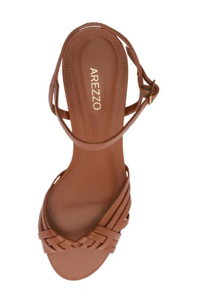 Arezzo Nina Ankle Strap Sandal In Multi