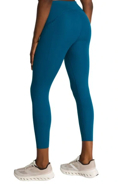 Spanx ® Shape™ Booty Boost® Side Pocket Leggings In Blue