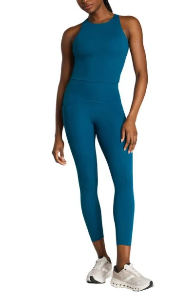 Spanx ® Shape™ Booty Boost® Side Pocket Leggings In Blue
