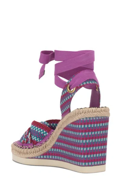 Vince Camuto Bealie Espadrille Wedge Sandal In Purple