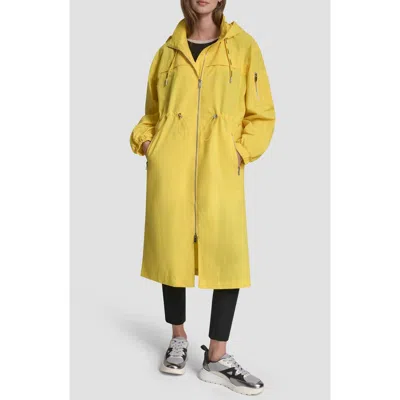 Dkny 1989 Logo Walker Anorak In Yellow