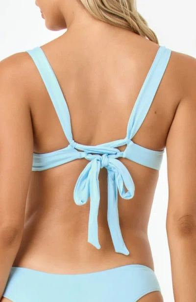 L*space Lspace Mako Underwire Bikini Top In Blue