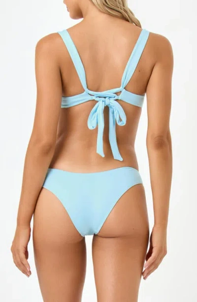 L*space Lspace Mako Underwire Bikini Top In Blue