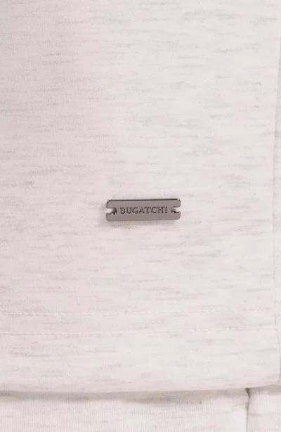 Bugatchi Soft Touch Quarter Zip Pullover In Gray