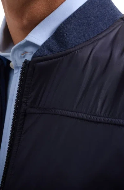 Bugatchi Soft Touch Knit Vest In Blue