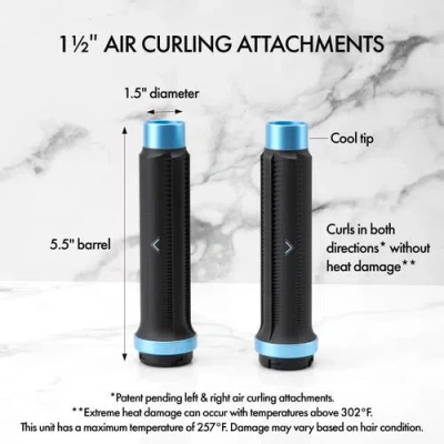 Babylisspro Nano Titanium Style Switch Ionic Curling Attachment In Black