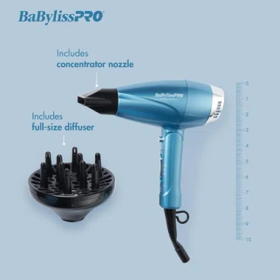 Babylisspro Nano Titanium Compact Folding Ionic Dryer In Blue