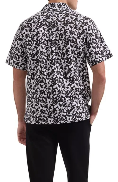Bugatchi Jackson Print Camp Shirt In Multi