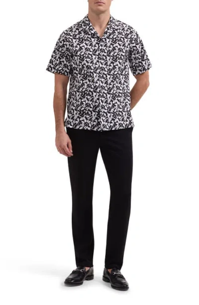 Bugatchi Jackson Print Camp Shirt In Multi