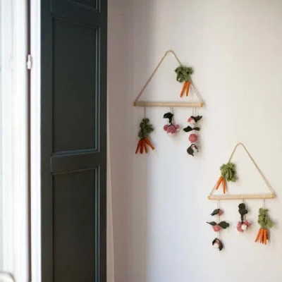 Lorena Canals Wall Hanger Veggies In Multi