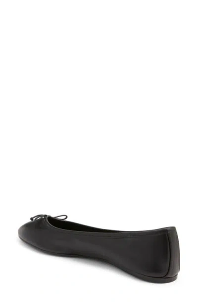 Mango Ballet Flat In Black