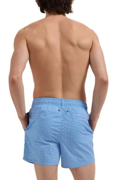 Bugatchi Kai Swim Trunks In Blue