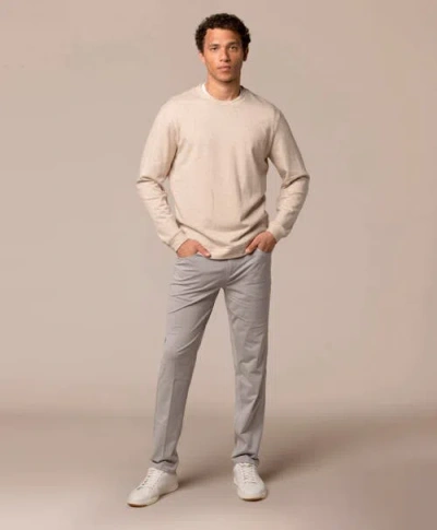 Ashworth Golf Terry Twillback Crew In White