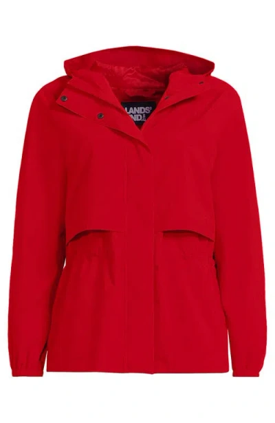 Lands' End Squall Packable Rain Jacket In Multi