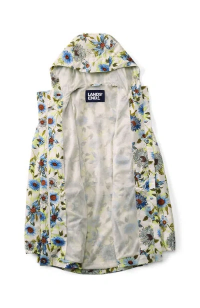 Lands' End Squall Packable Waterproof Raincoat In Multi