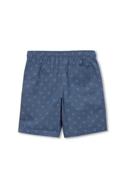 Lands' End Boys Cotton Pull On Shorts In Blue