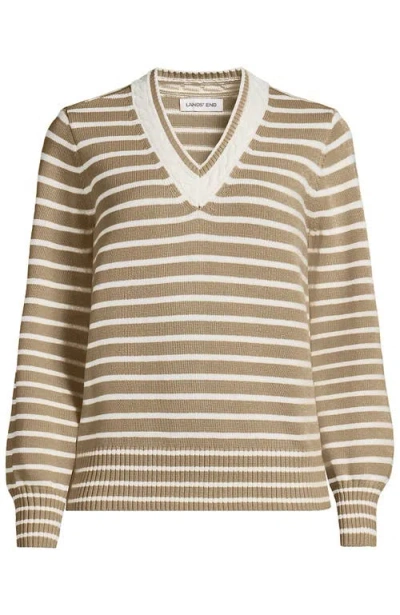 Lands' End Plus Size Drifter Set In Brown
