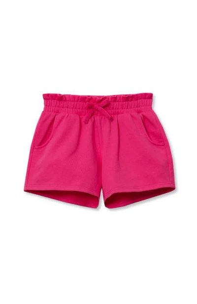 Lands' End Girls Pull On Solid Shorts In Multi