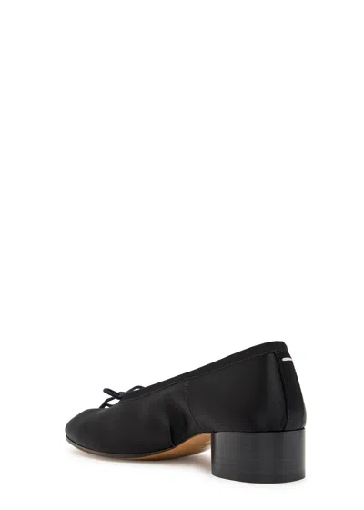 Maison Margiela Women Black Bow Ballet Flats, 7.5 Luxury Ballet Flats For Women Darveys
