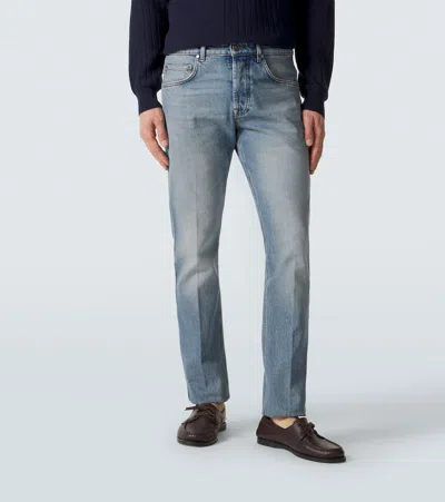 Lardini Slim Jeans In Blue